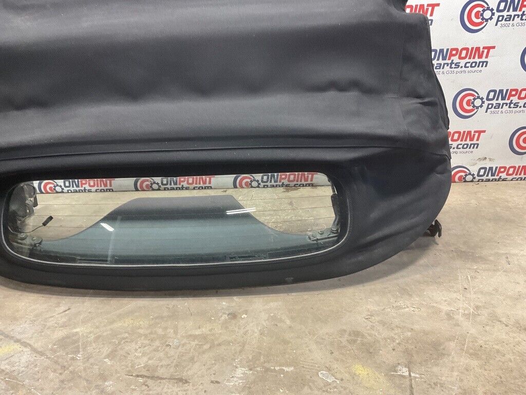 2006 Nissan Z33 350Z Convertible Soft Top with Fifth Bow Motor OEM 11BB1F9 - On Point Parts Inc
