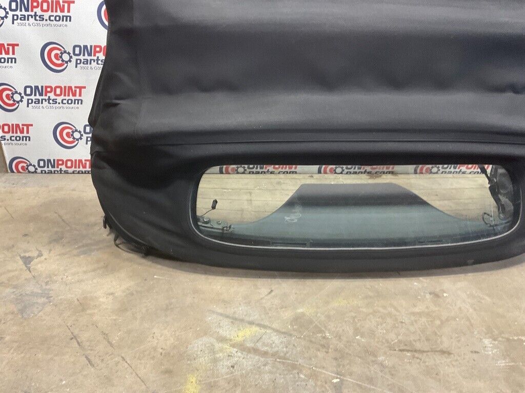 2006 Nissan Z33 350Z Convertible Soft Top with Fifth Bow Motor OEM 11BB1F9 - On Point Parts Inc