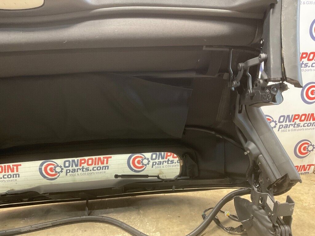 2006 Nissan Z33 350Z Convertible Soft Top with Fifth Bow Motor OEM 11BB1F9 - On Point Parts Inc