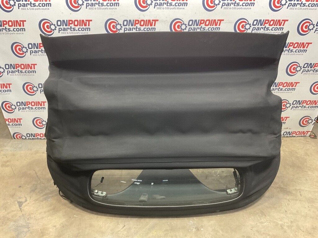 2006 Nissan Z33 350Z Convertible Soft Top with Fifth Bow Motor OEM 11BB1F9 - On Point Parts Inc