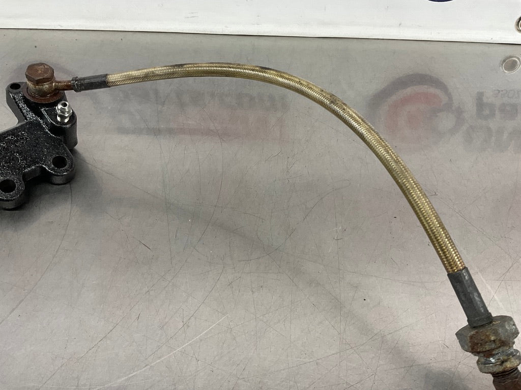 2006 Nissan 350Z Clutch Slave Cylinder with Braided Steel Line OEM 15BAJDG - On Point Parts Inc