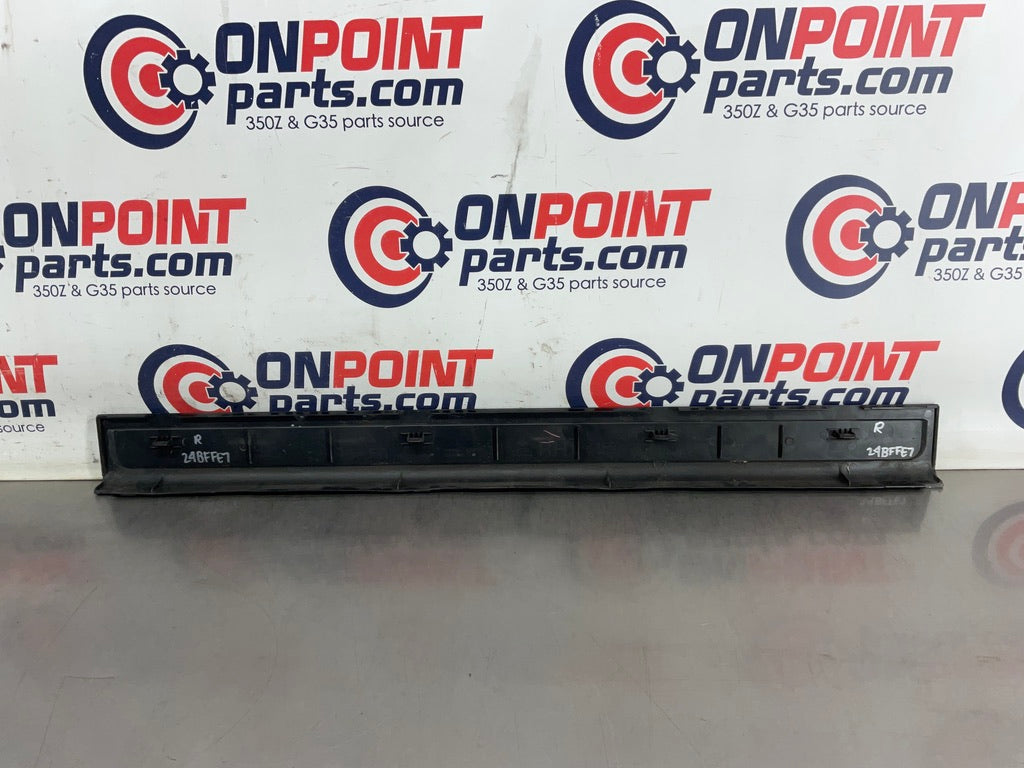 2005 Infiniti G35 Passenger Right Door Threshold Kick Plate Trim OEM 24BFFE - On Point Parts Inc