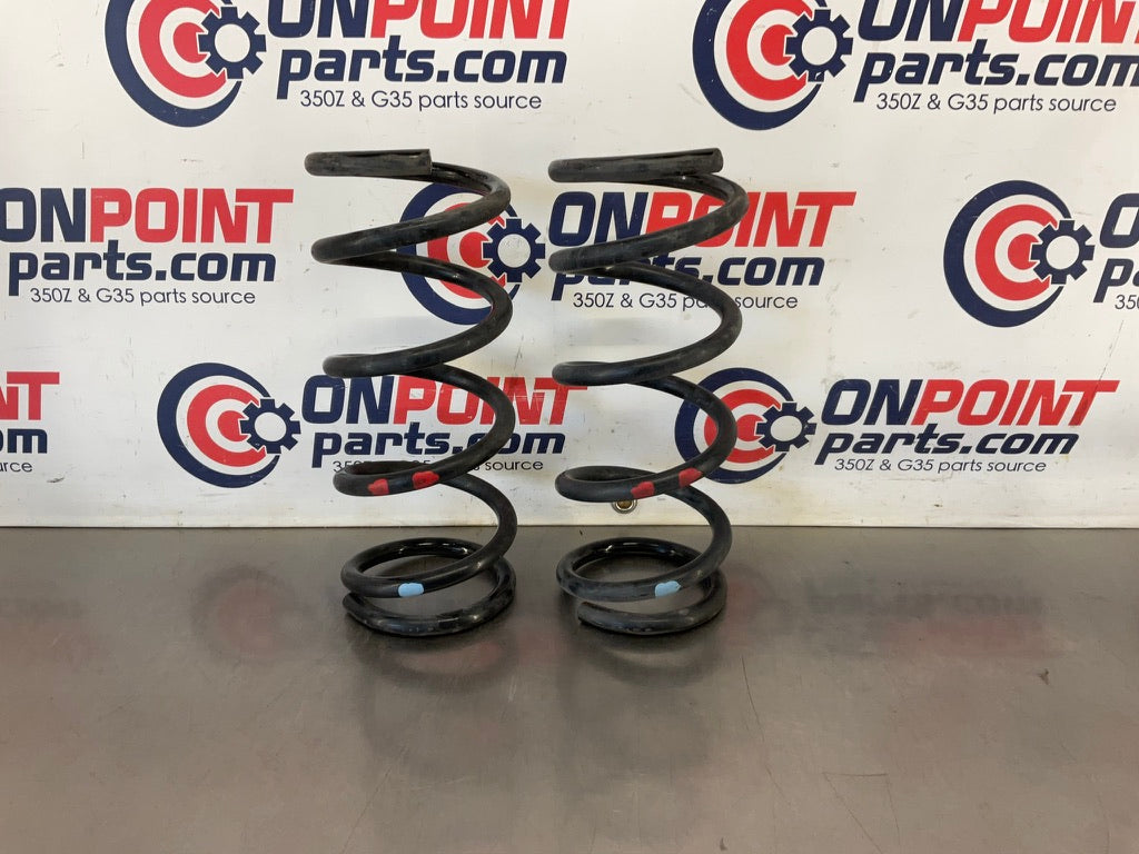 2005 Nissan 350Z Rear Red Dot Coil Springs OEM 13BEBEI - On Point Parts Inc