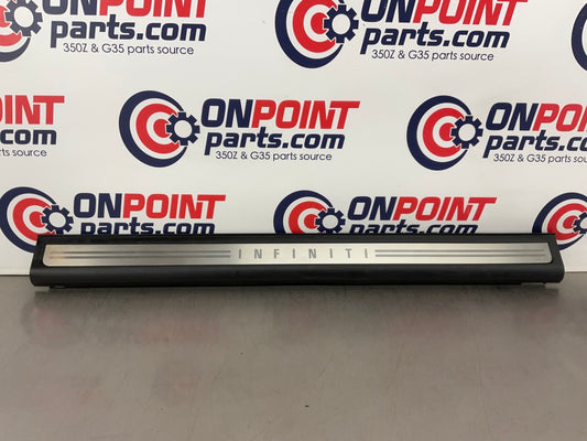 2004 Infiniti G35 Driver Left Interior Door Kick Plate Trim76895 OEM 12BK8D7 - On Point Parts Inc