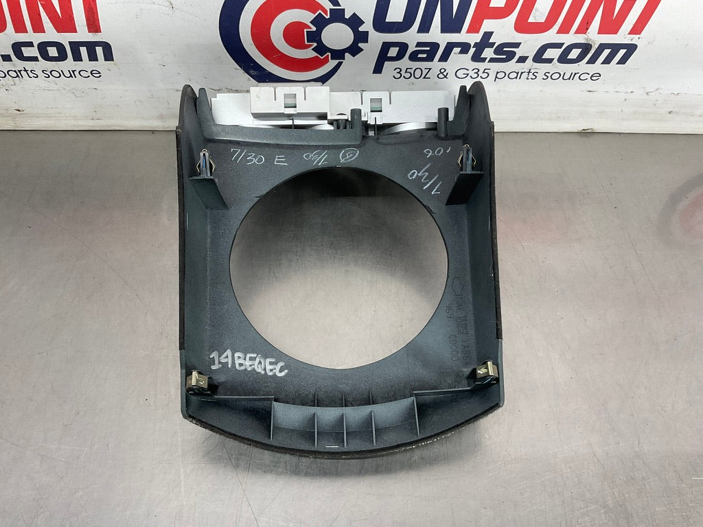 2004 Nissan 350Z Gear Shifter Bezel Trim Climate Controls 96941 AT OEM 14BEQEE - On Point Parts Inc