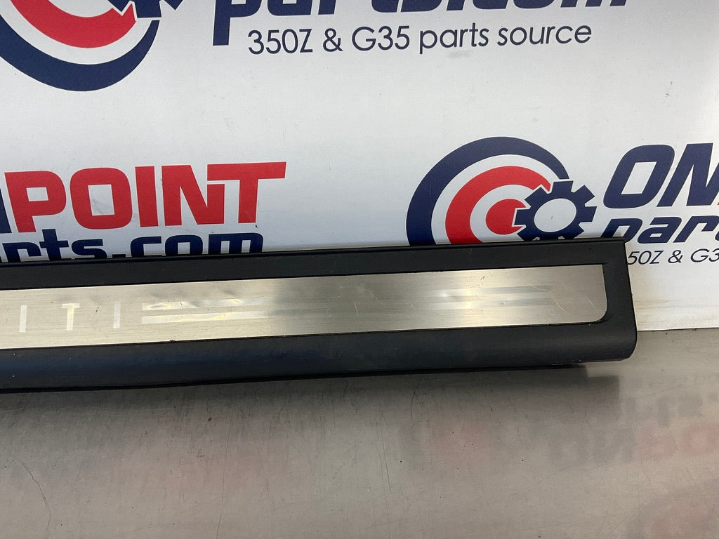 2003 Infiniti G35 Passenger Right Door Threshold Kick Plate Trim OEM 22BDRE7 - On Point Parts Inc