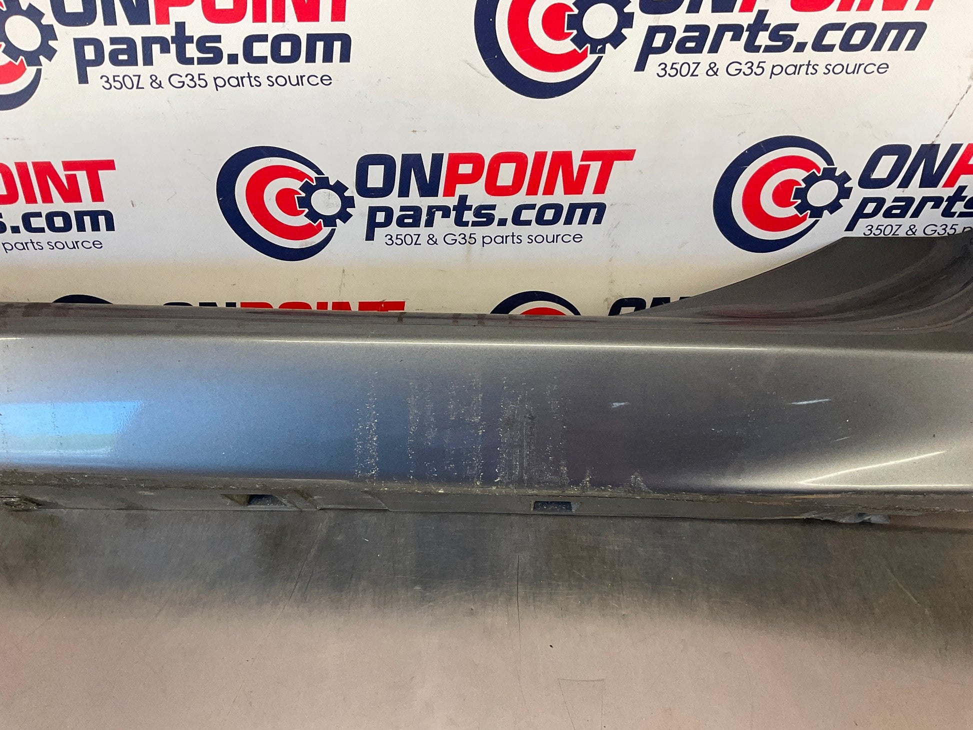 2012 Nissan 370Z Driver Left Rocker Panel Side Skirt 76851 OEM 24BDME5 - On Point Parts Inc