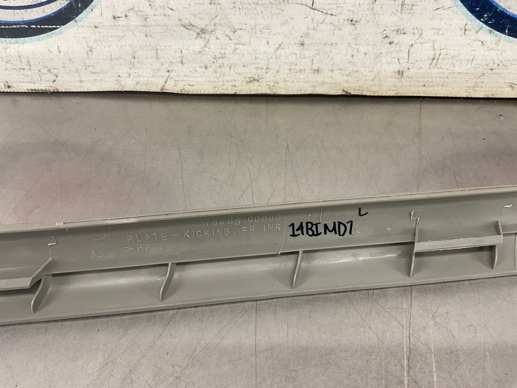 2007 Nissan 350Z Driver Left Door Threshold Sill Trim 769B5 OEM 14BIMD7 - On Point Parts Inc