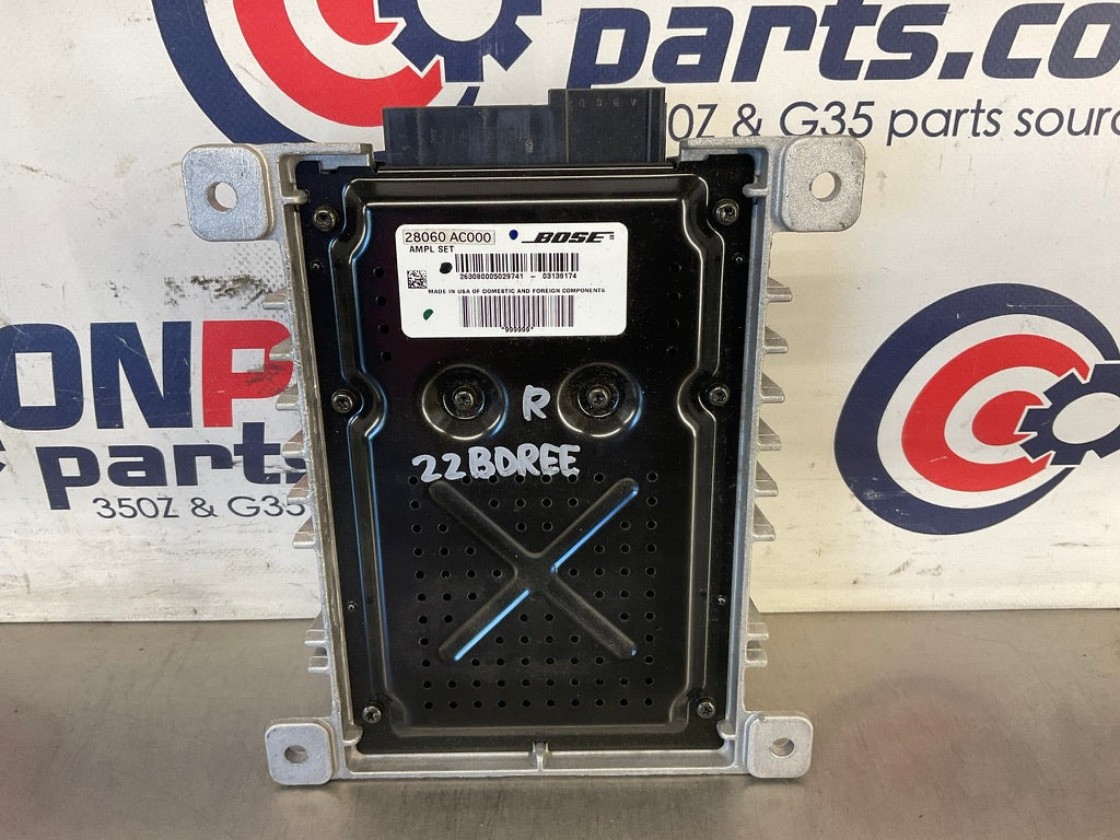 2003 Infiniti G35 Bose Stereo Amplifier Module 28060 OEM 22BDREE - On Point Parts Inc