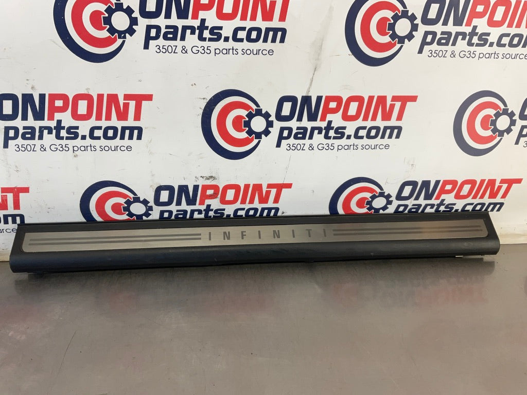 2003 Infiniti G35 Driver Left Door Threshold Kick Plate Trim 76895 OEM 22BDRE7 - On Point Parts Inc