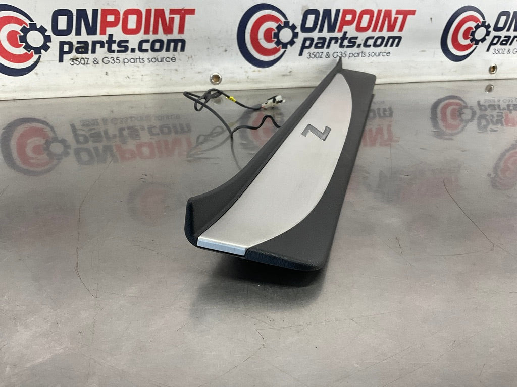 2016 Nissan 370Z Passenger Right Illuminated Door Threshold Plate OEM 11BB9D7 - On Point Parts Inc