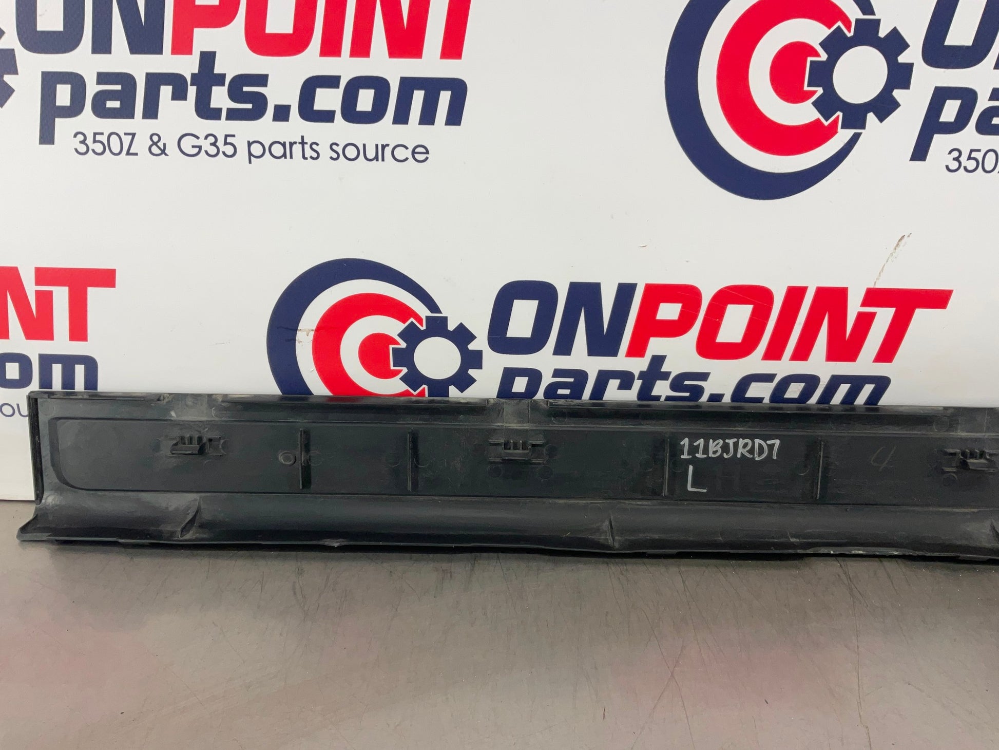 2003 Infiniti G35 Driver Left Door Threshold Kick Plate Trim 76895 OEM 11BJRD7 - On Point Parts Inc