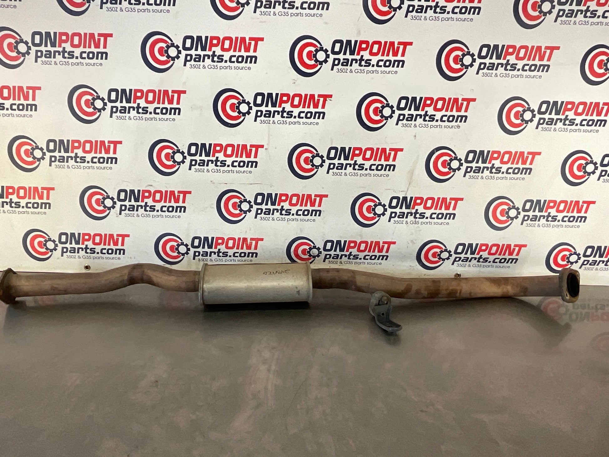 2005 Infiniti G35 Exhaust Midpipe Muffler Resonator 20300 OEM 24BFFE0 - On Point Parts Inc