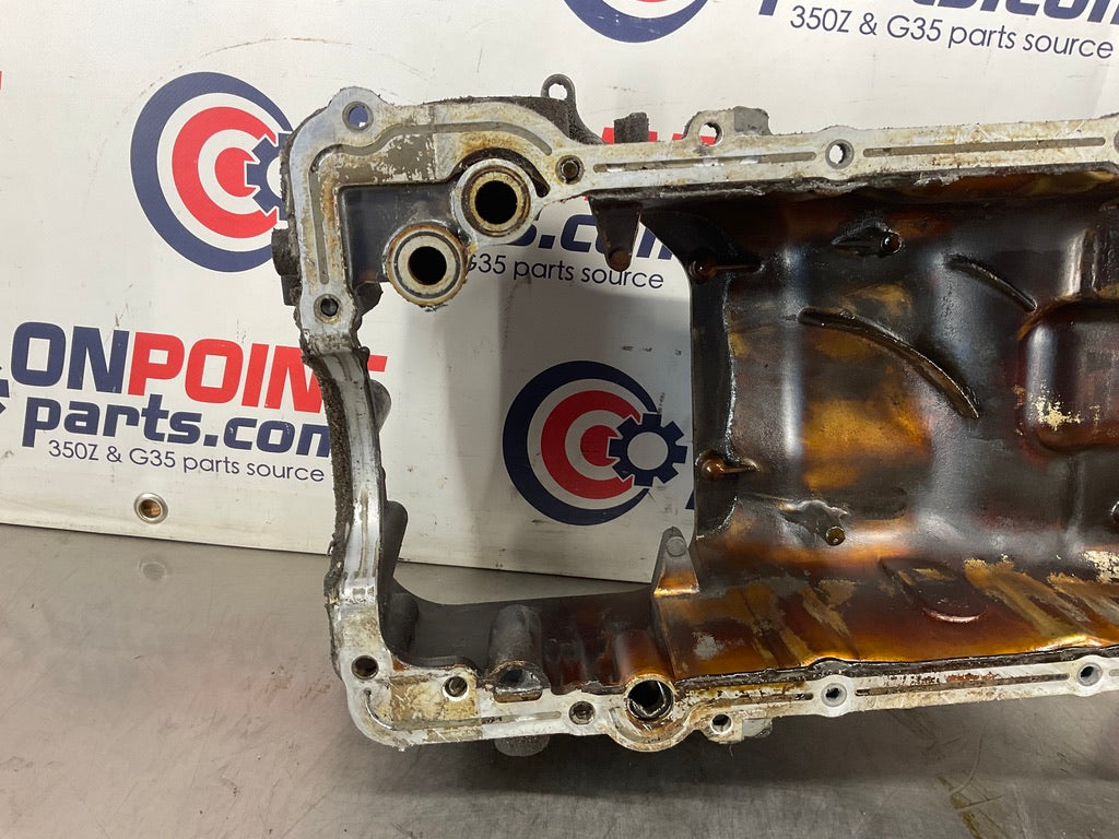 2004 Infiniti G35 VQ35DE Engine Upper Oil Pan OEM 15BE4E0 - On Point Parts Inc