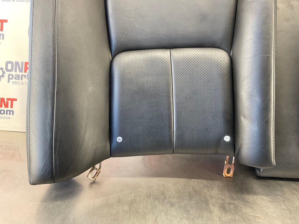 2003 Infiniti G35 Rear Upper Leather Seat Cushions Center Console OEM 15BDDE9 - On Point Parts Inc