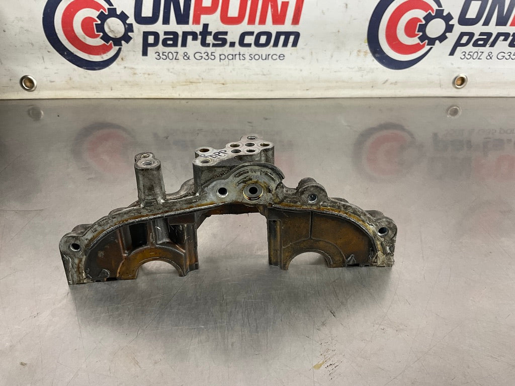 2004 Infiniti G35 VQ35DE Driver Left Cylinder Head with Crank Caps OEM 15BE4E0 - On Point Parts Inc