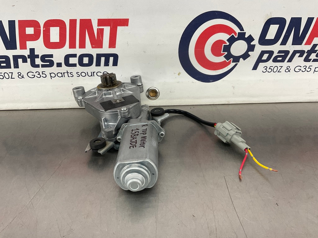 2006 Nissan 350Z Convertible Soft Top Passenger Right Lift Motor OEM 15BAJDE - On Point Parts Inc
