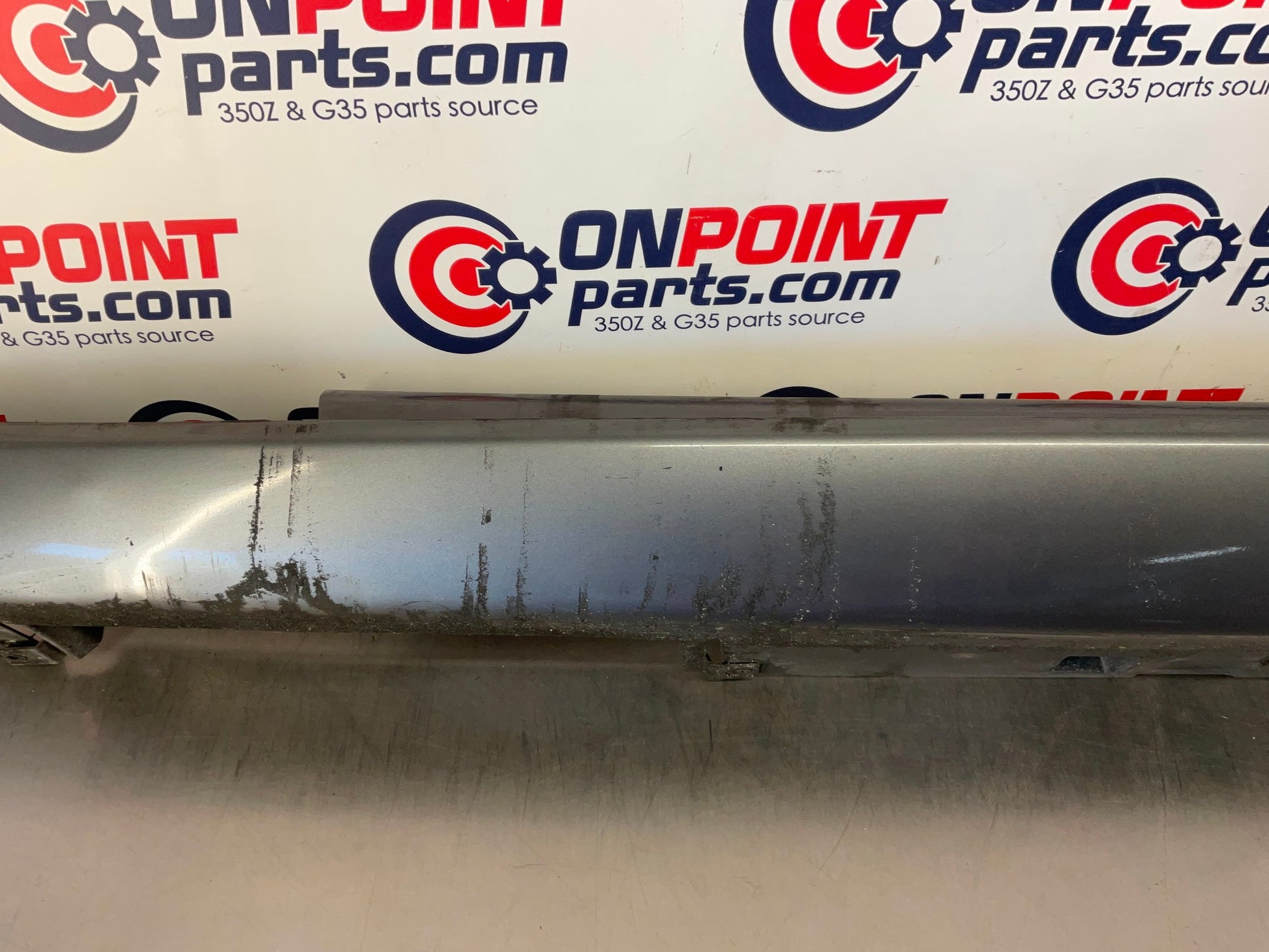 2012 Nissan 370Z Driver Left Rocker Panel Side Skirt 76851 OEM 24BDME5 - On Point Parts Inc