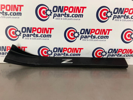 2008 Nissan 350Z Passenger Door Threshold Kick Plate Trim 769B1 OEM 23BJMD7 - On Point Parts Inc