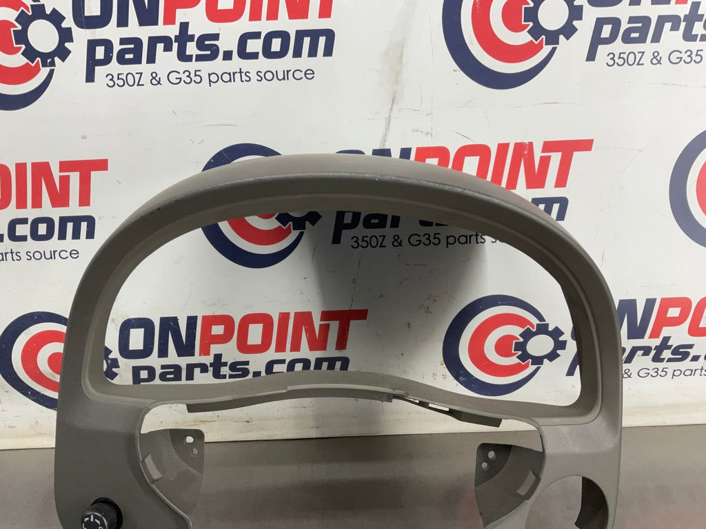 2004 Infiniti G35 Speedometer Cluster Bezel Trim Mirror Adjust 68240 OEM 15BE4EC - On Point Parts Inc