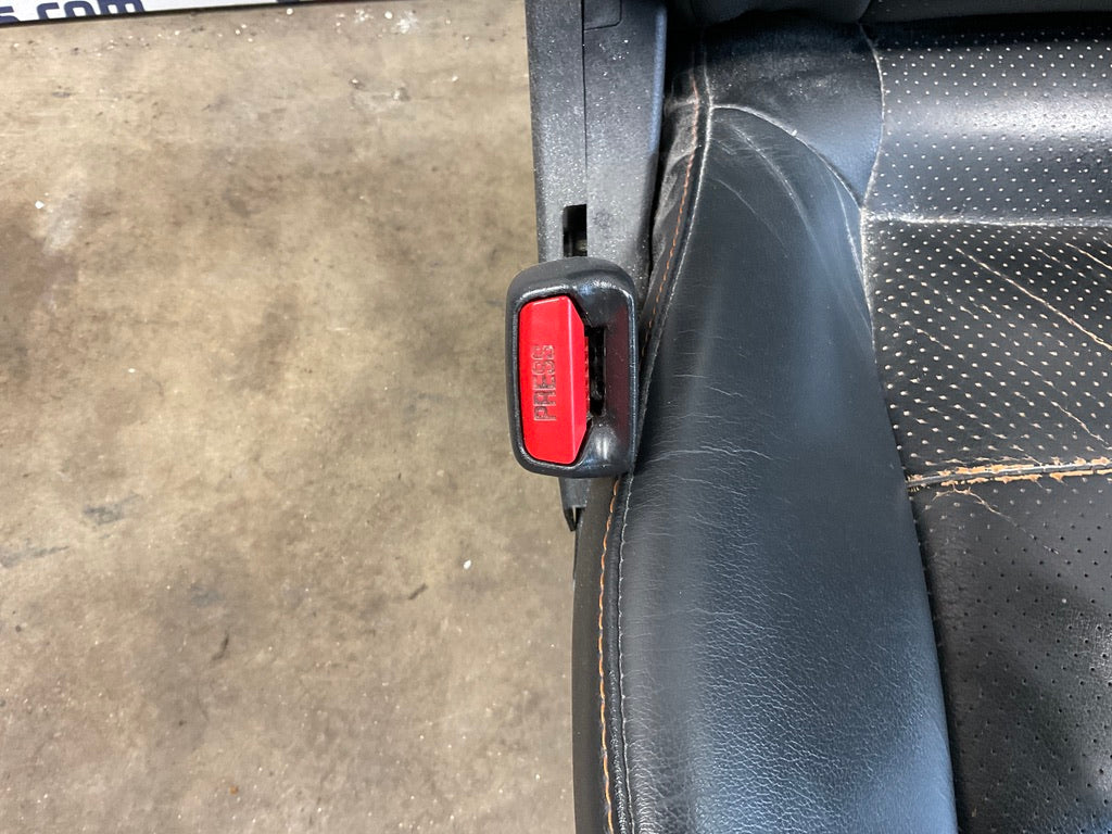 2007 Nissan 350Z Driver Left Powered Leather Seat with Switches OEM 25BCBE9 - On Point Parts Inc