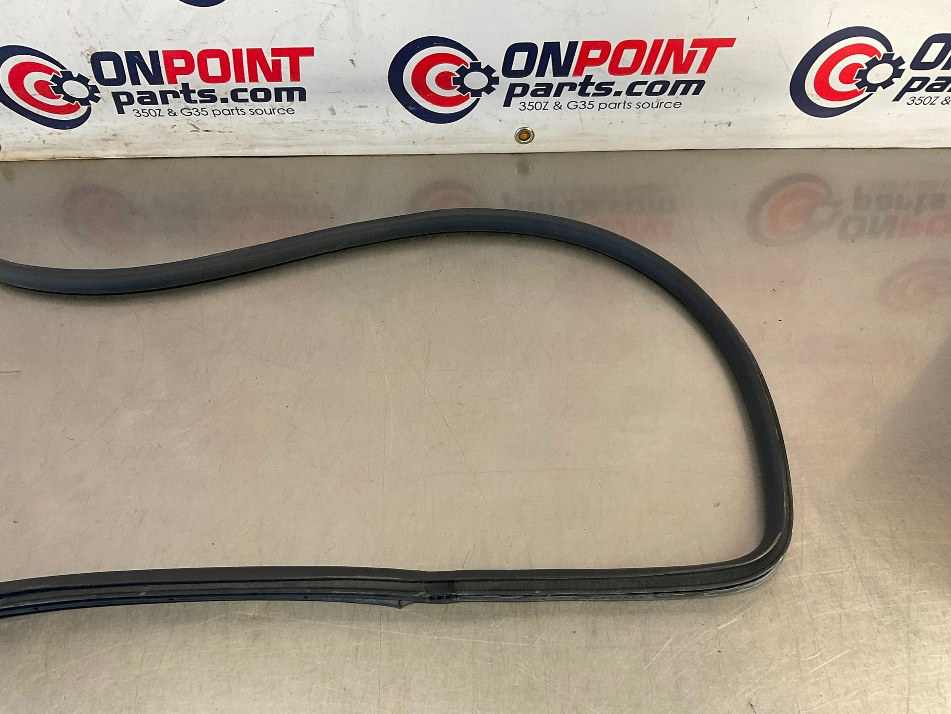 2007 Nissan 350Z Passenger Right Inner Door Seal 76921 OEM 25BCBEE - On Point Parts Inc