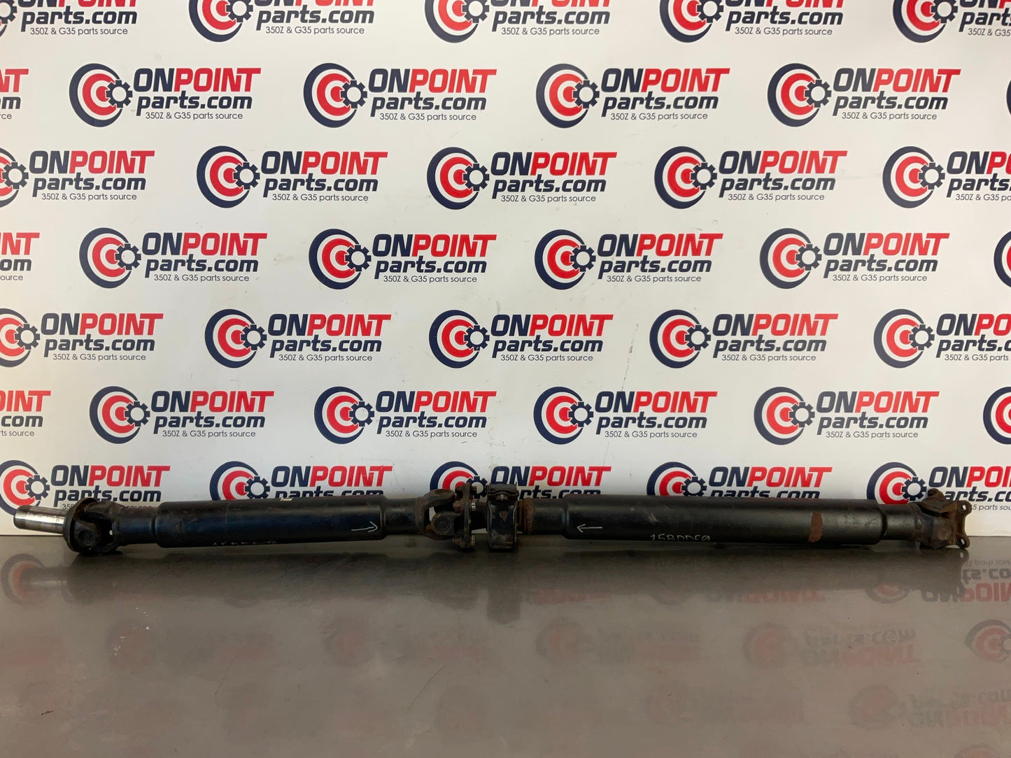 2003 Infiniti G35 Sedan 2 Piece RWD Rear Wheel Drive Shaft Manual OEM 15BDDE0 - On Point Parts Inc