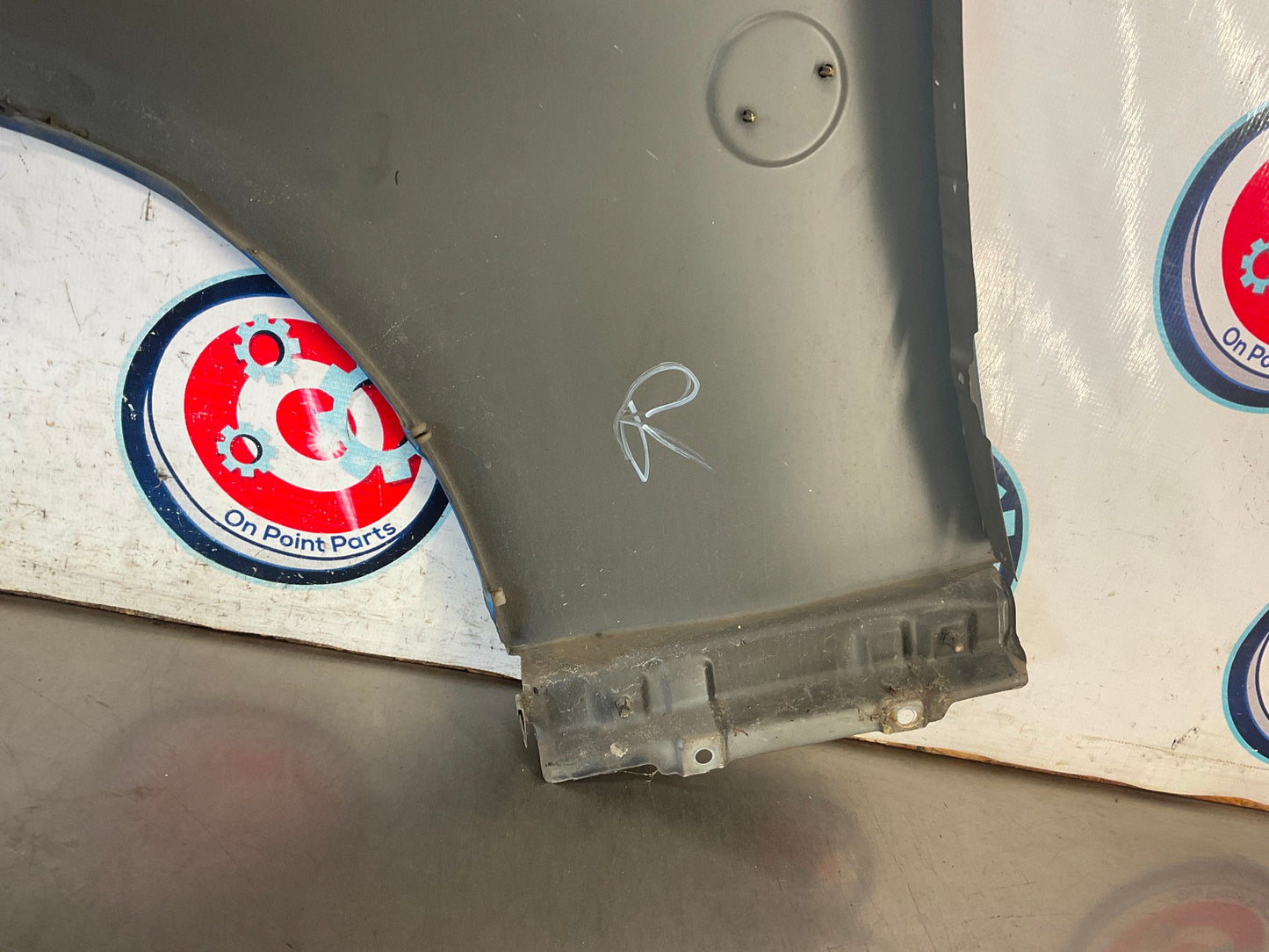 2004 Nissan 350Z Passenger Right Front Fender with Emblem OEM 12BG2D5 - On Point Parts Inc