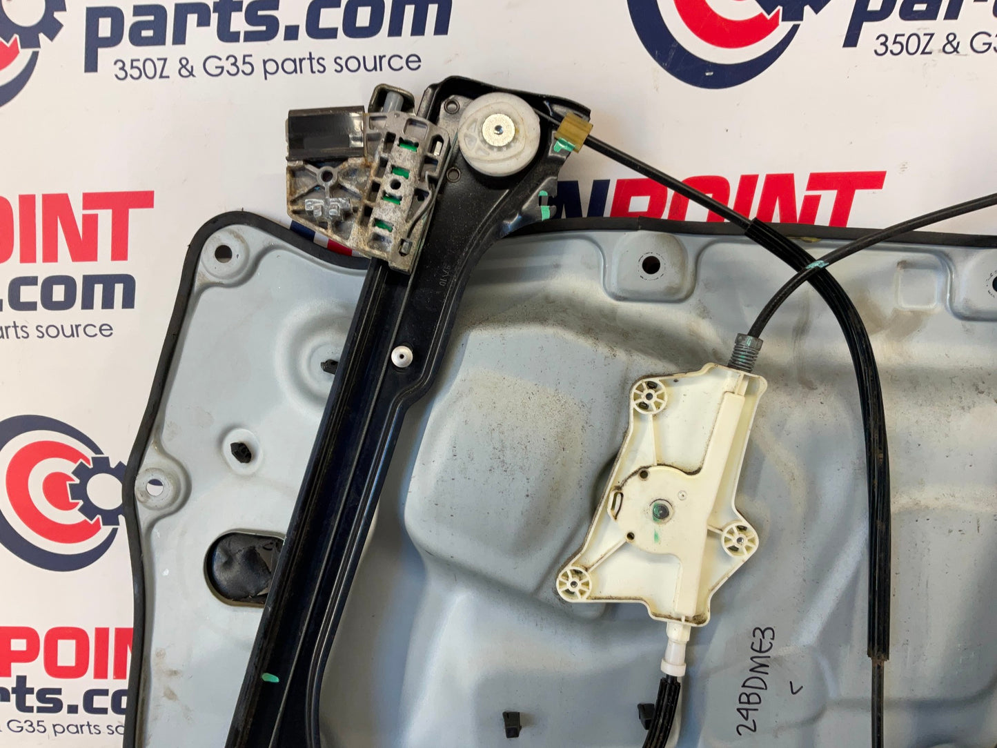 2012 Nissan 370Z Driver Left Window Regulator Motor Assembly OEM 24BDME3 - On Point Parts Inc