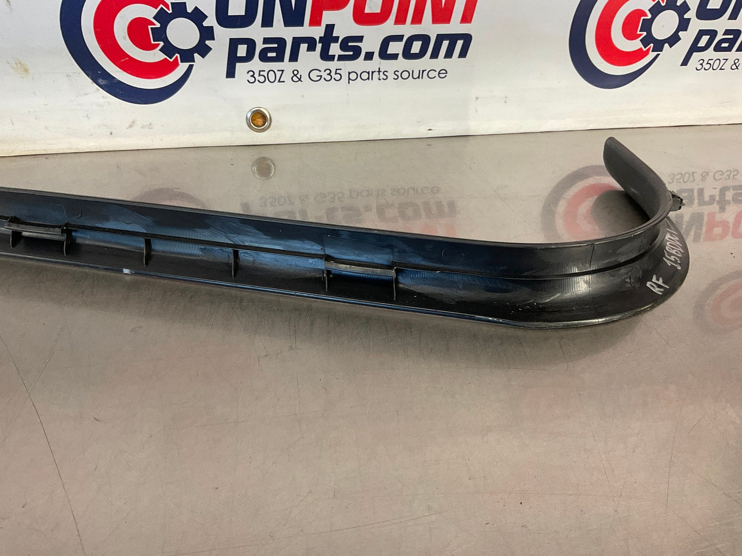 2003 Infiniti G35 Passenger Right Front Door Threshold Sill Trim OEM 15BDDE7 - On Point Parts Inc