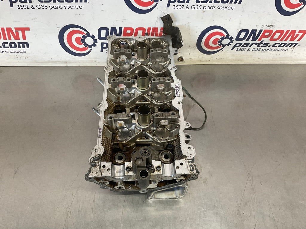 2003 Infiniti G35 Driver Left VQ35DE Cylinder Head with Bearing Caps OEM 15BDDE0 - On Point Parts Inc