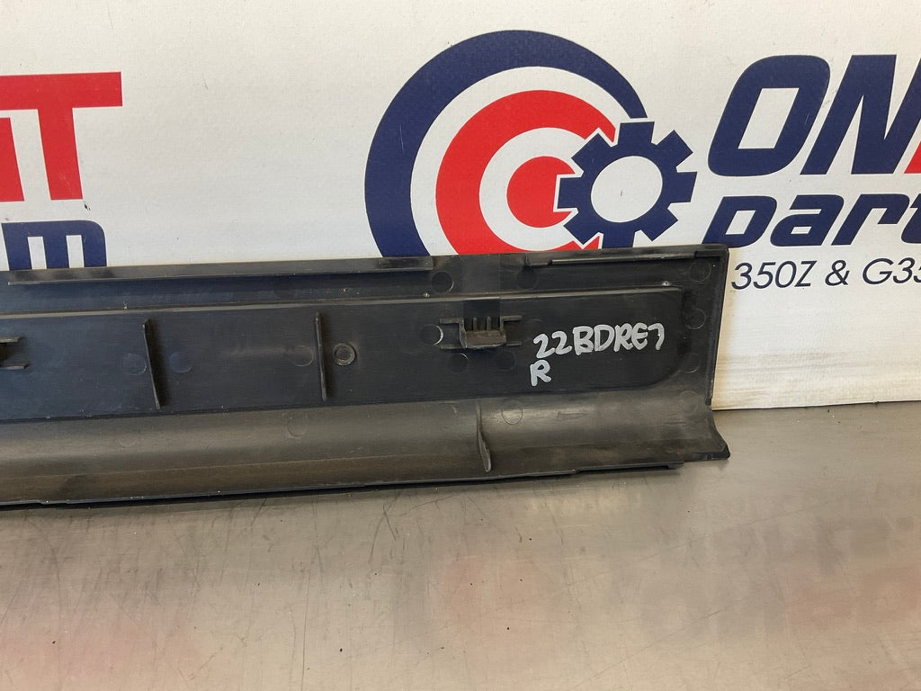 2003 Infiniti G35 Passenger Right Door Threshold Kick Plate Trim OEM 22BDRE7 - On Point Parts Inc
