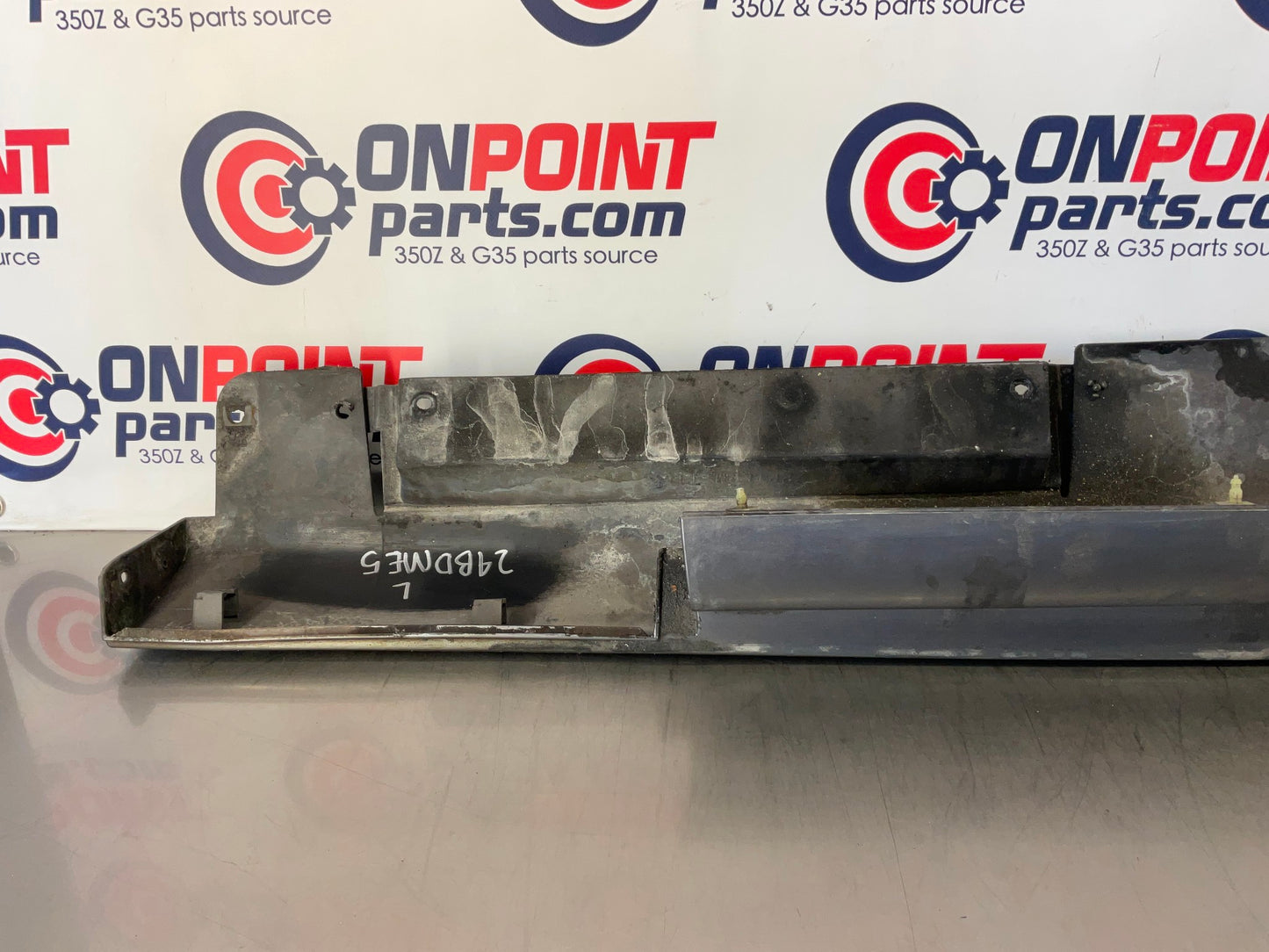 2012 Nissan 370Z Driver Left Rocker Panel Side Skirt 76851 OEM 24BDME5 - On Point Parts Inc