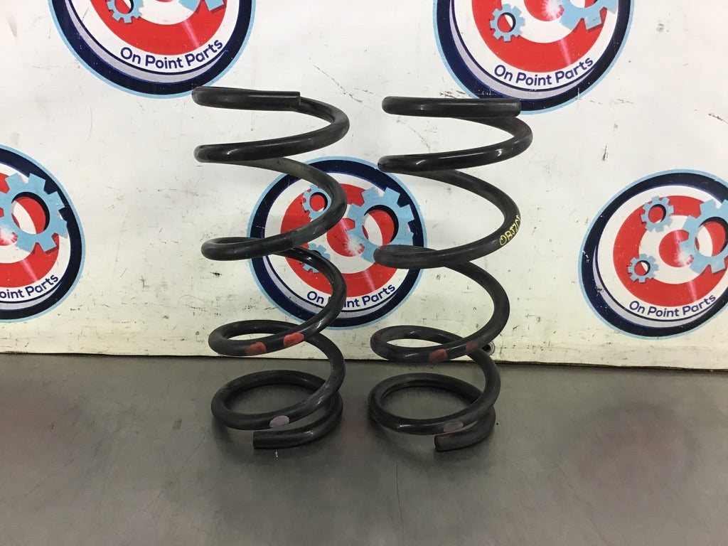 2005 Nissan 350Z Red Dot Rear Coil Springs OEM 12BJZCI - On Point Parts Inc