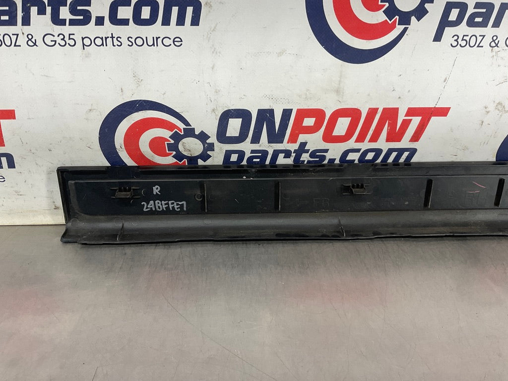 2005 Infiniti G35 Passenger Right Door Threshold Kick Plate Trim OEM 24BFFE - On Point Parts Inc