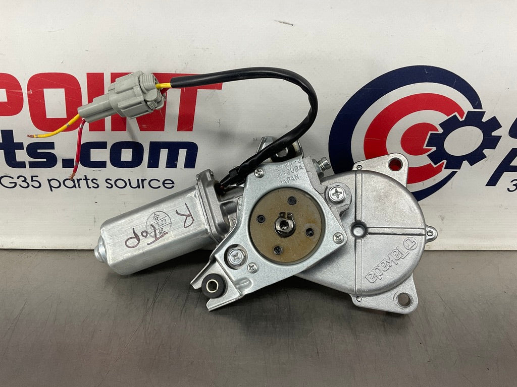 2006 Nissan 350Z Convertible Soft Top Passenger Right Lift Motor OEM 15BAJDE - On Point Parts Inc