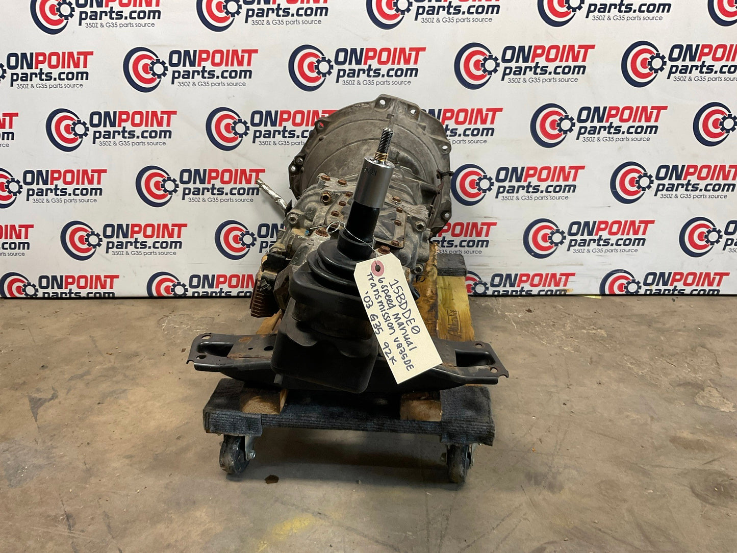 2003 Infiniti G35 6MT Speed Manual Transmission 92k 32010-CD006 OEM 15BDDE0 - On Point Parts Inc