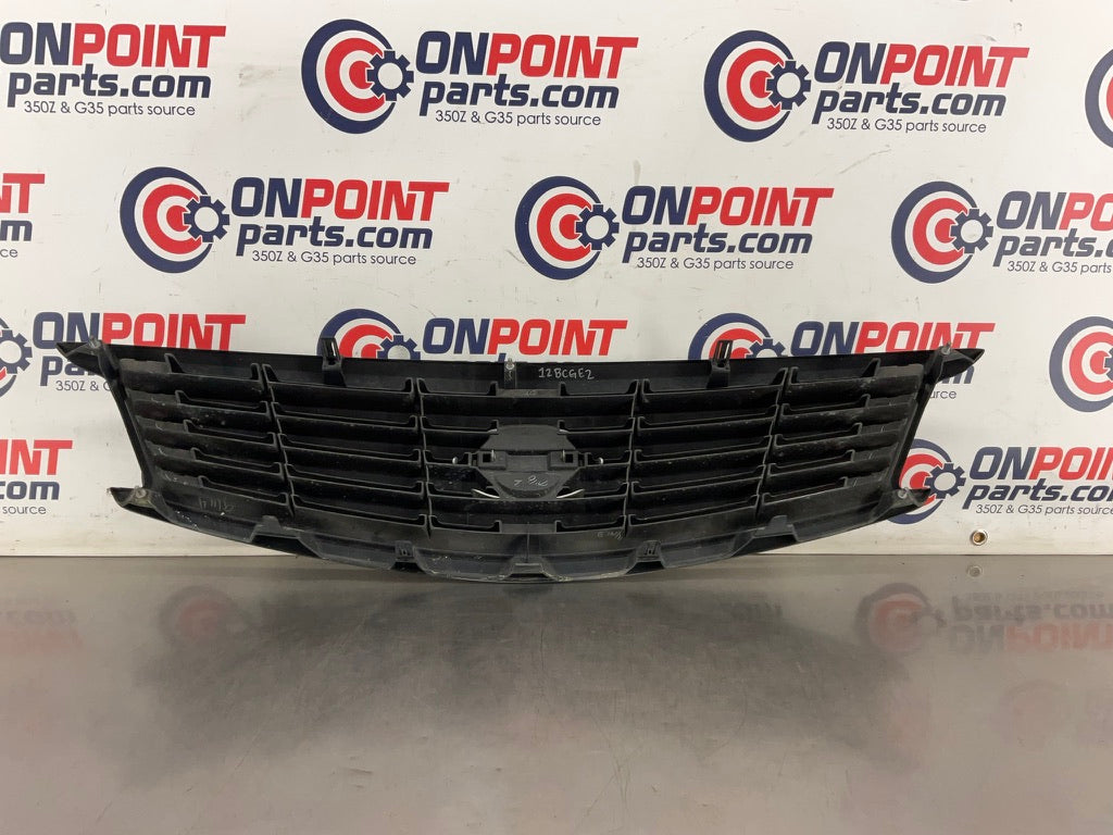 2013 Infiniti G37 Sedan Front Bumper Upper Grille with Emblem 62310 OEM 12BCGE2 - On Point Parts Inc