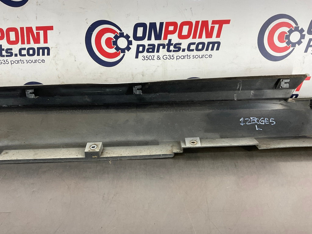 2013 Infiniti G37 Sedan Driver Left Rocker Panel Side Skirt OEM 12BCGE5 - On Point Parts Inc