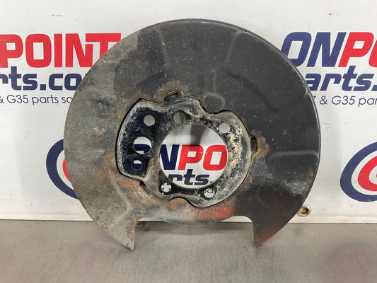 2008 Nissan 350Z Passenger Right Rear Brake Dust Cover Baffle Plate OEM 13BASDK - On Point Parts Inc