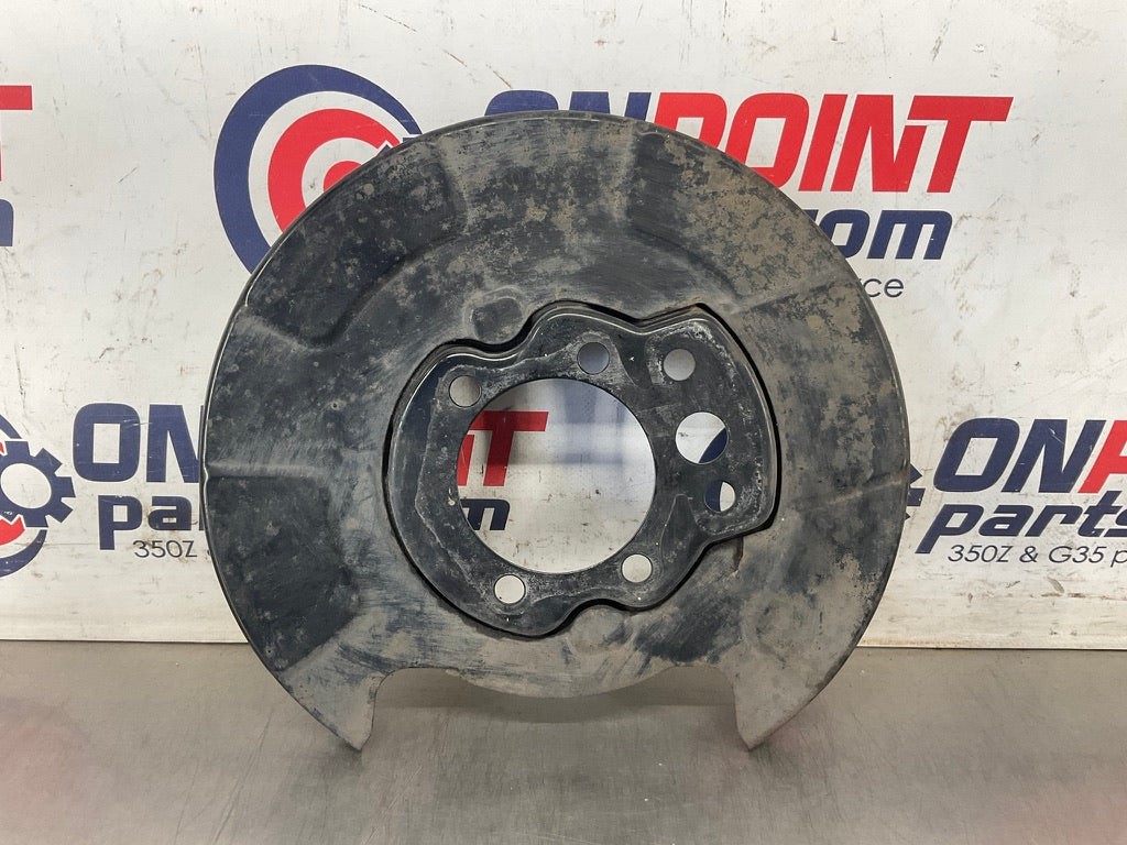 2003 Nissan 350Z Passenger Right Rear Brake Dust Cover Baffle Plate OEM 23BCPEK - On Point Parts Inc