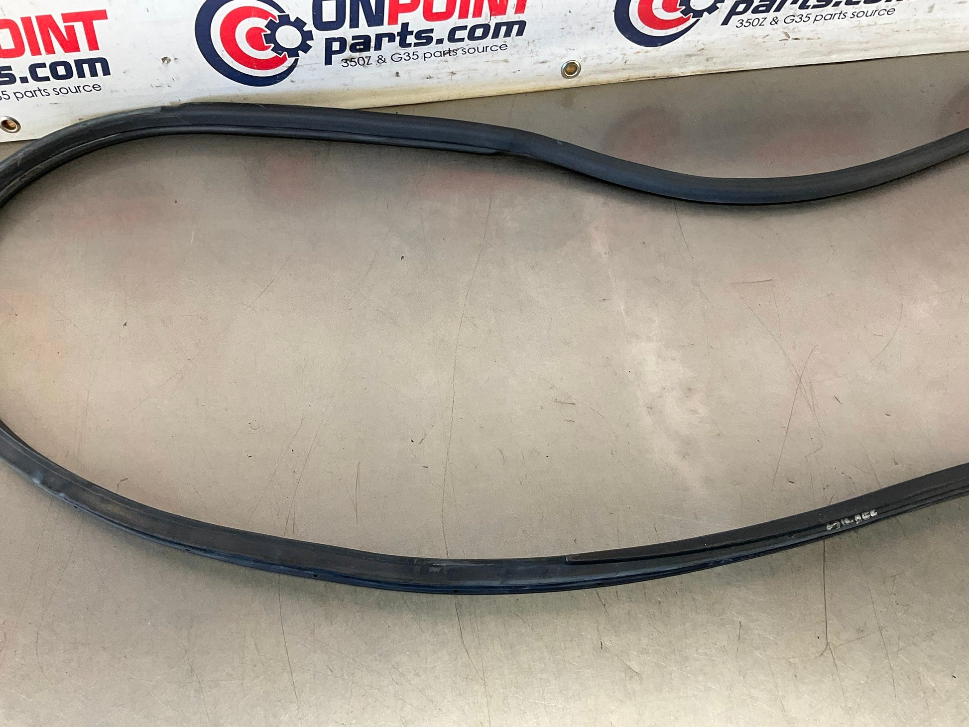 2007 Nissan 350Z Passenger Right Inner Door Seal 76921 OEM 25BCBEE - On Point Parts Inc