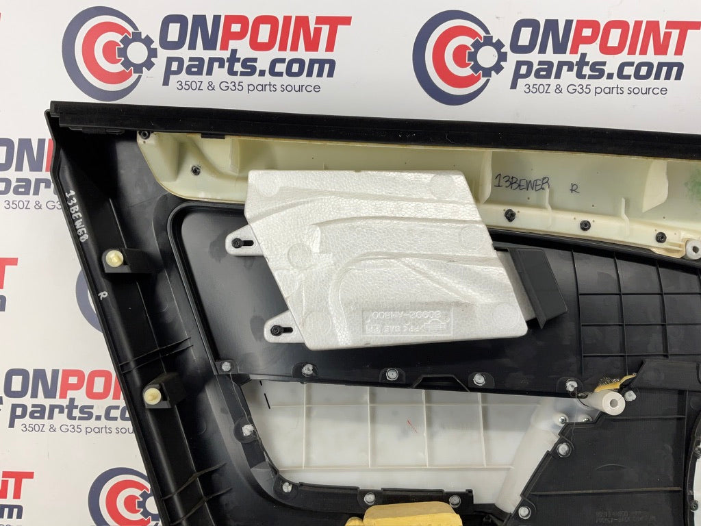 2003 Infiniti G35 Passenger Right Interior Door Panel 80900 OEM 13BEWE8 - On Point Parts Inc