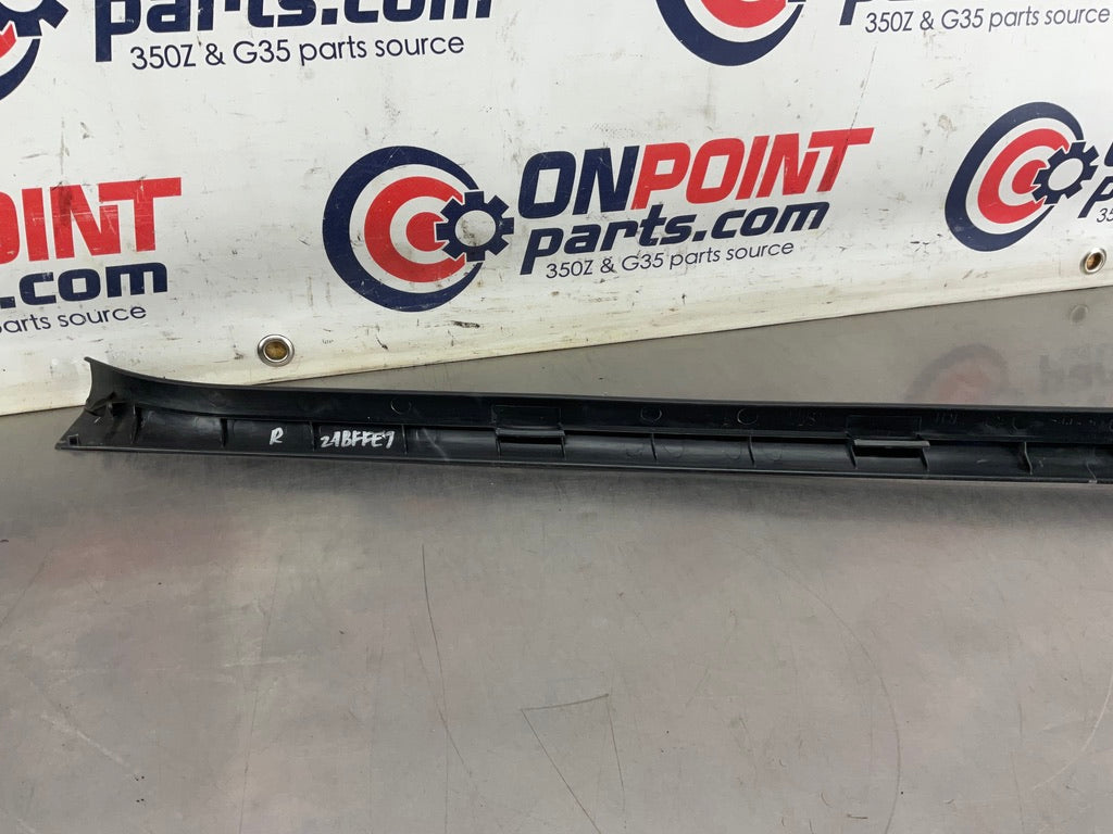 2005 Infiniti G35 Passenger Right Door Threshold Sill Trim 76951 OEM 24BFFE7 - On Point Parts Inc