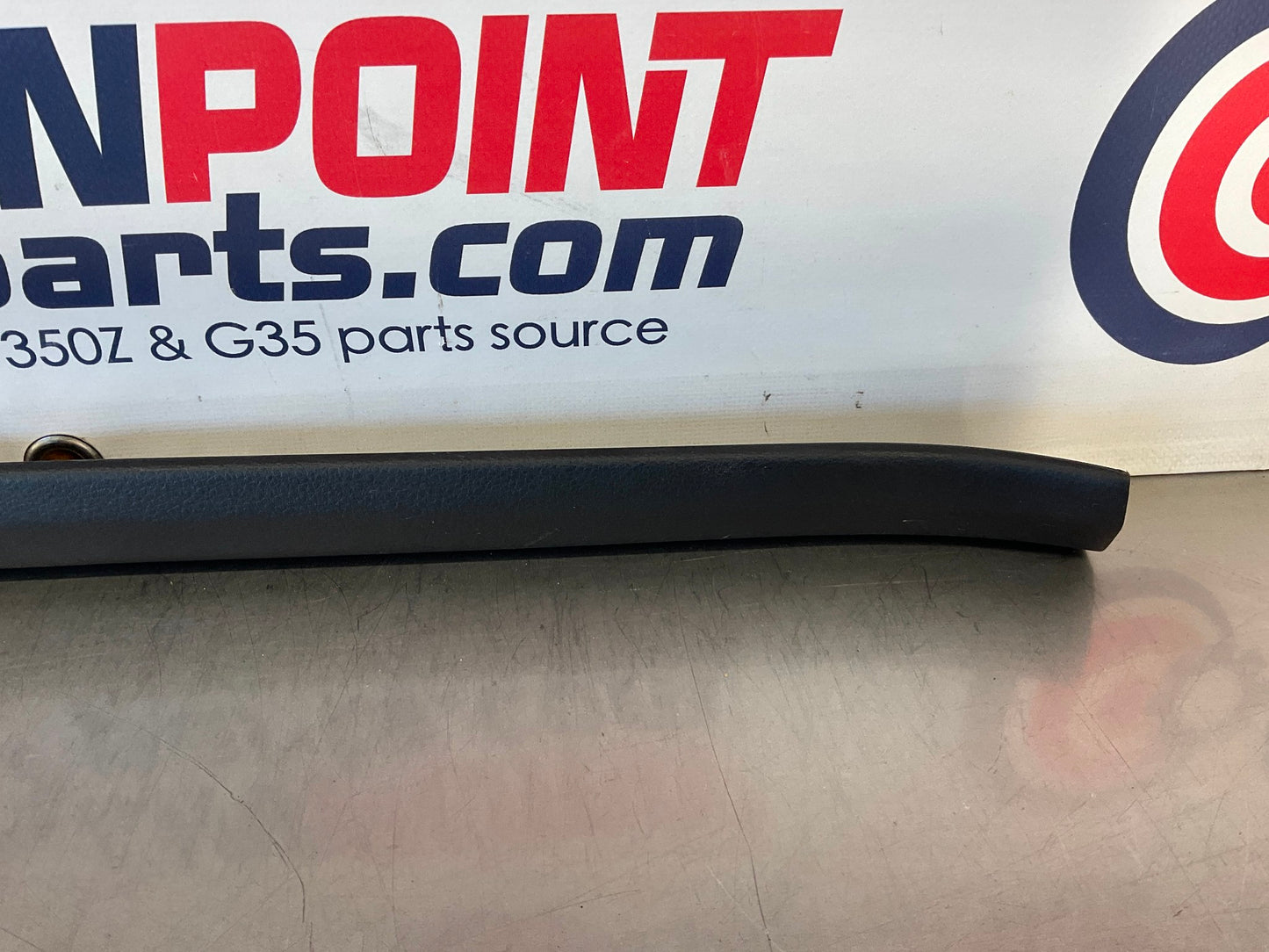 2003 Infiniti G35 Passenger Right Front Door Threshold Sill Trim OEM 15BDDE7 - On Point Parts Inc