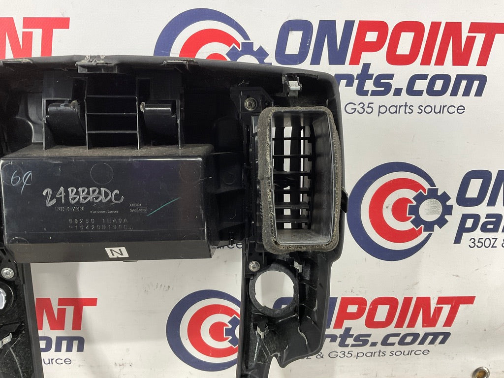 2010 Nissan 370Z Center Dash Storage Cubby Bezel Trim 68250 OEM 24BBBDC - On Point Parts Inc