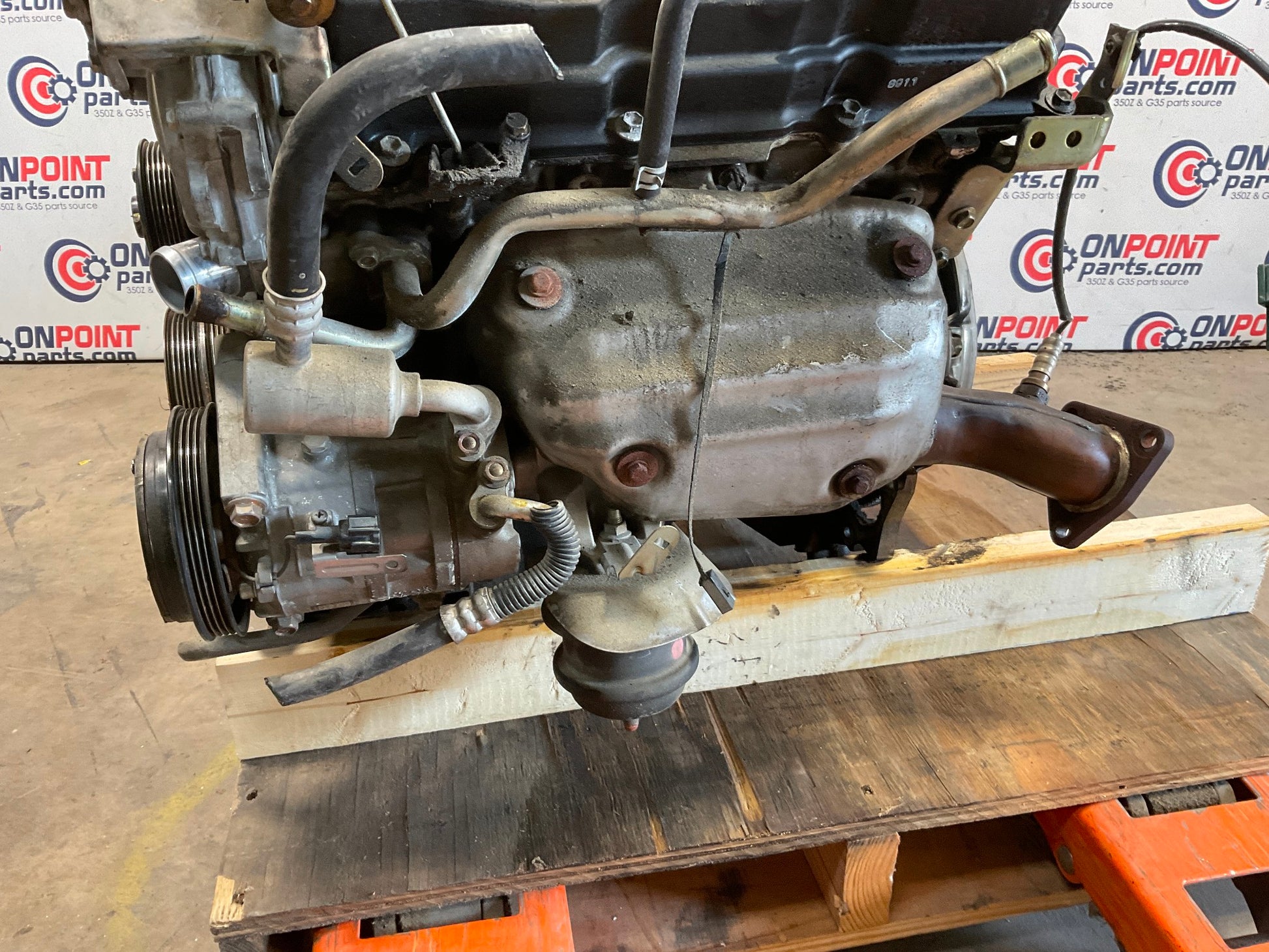 2003 Infiniti G35 V6 VQ35DE 6 Speed Engine Manual 158k OEM 13BEWE0 - On Point Parts Inc