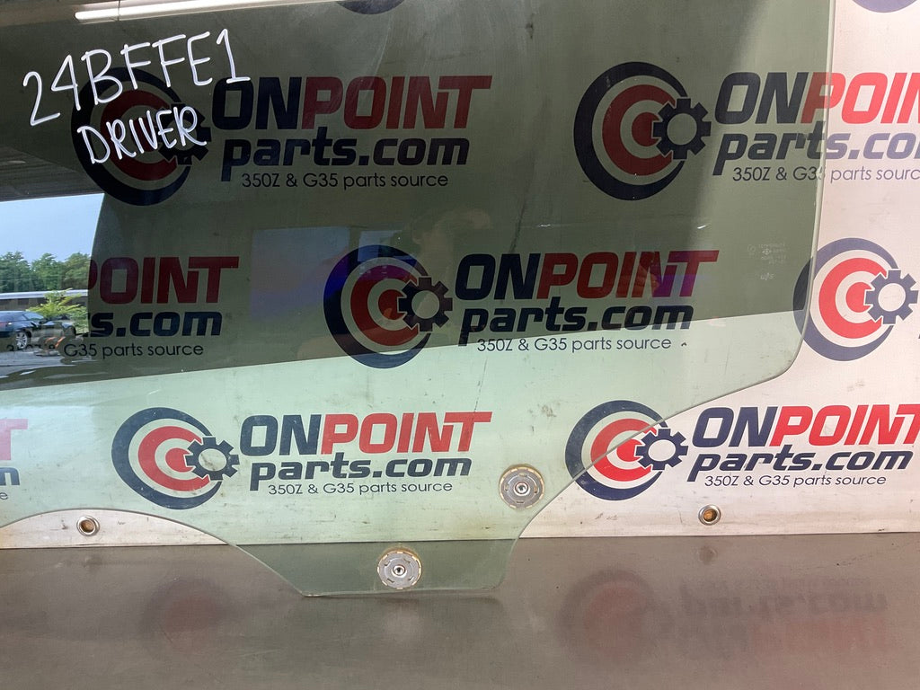 2005 Infiniti G35 Coupe Driver Left Door Tinted Window Glass OEM 24BFFE1 - On Point Parts Inc