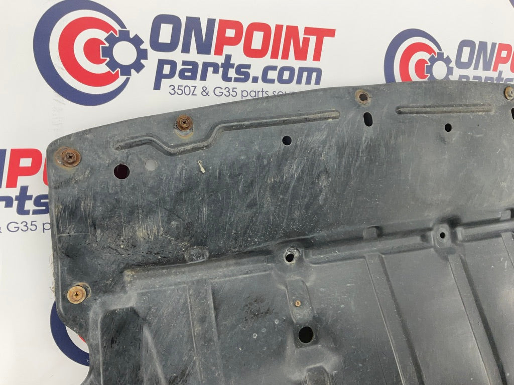2008 Nissan 350Z Front Engine Splash Guard Skid Plate OEM 23BJMD3 - On Point Parts Inc