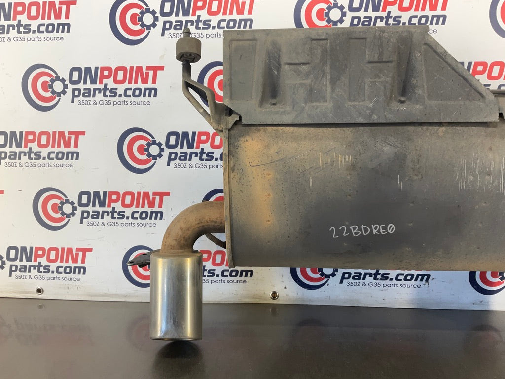 2003 Infiniti G35 Coupe Dual Tip Exhaust Muffler OEM 22BDRE0 - On Point Parts Inc